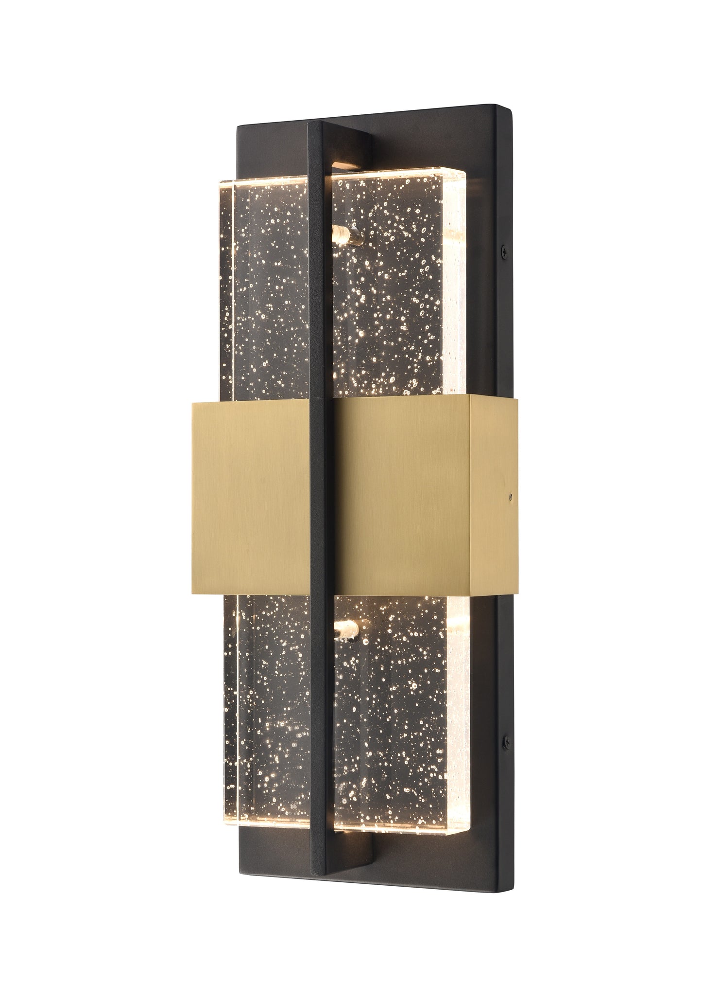 Arabela Technica golden & satin black outdoor wall sconce 65040