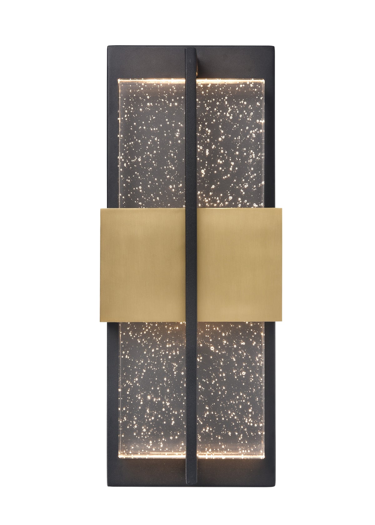 Arabela Technica golden & satin black outdoor wall sconce 65040 view 2