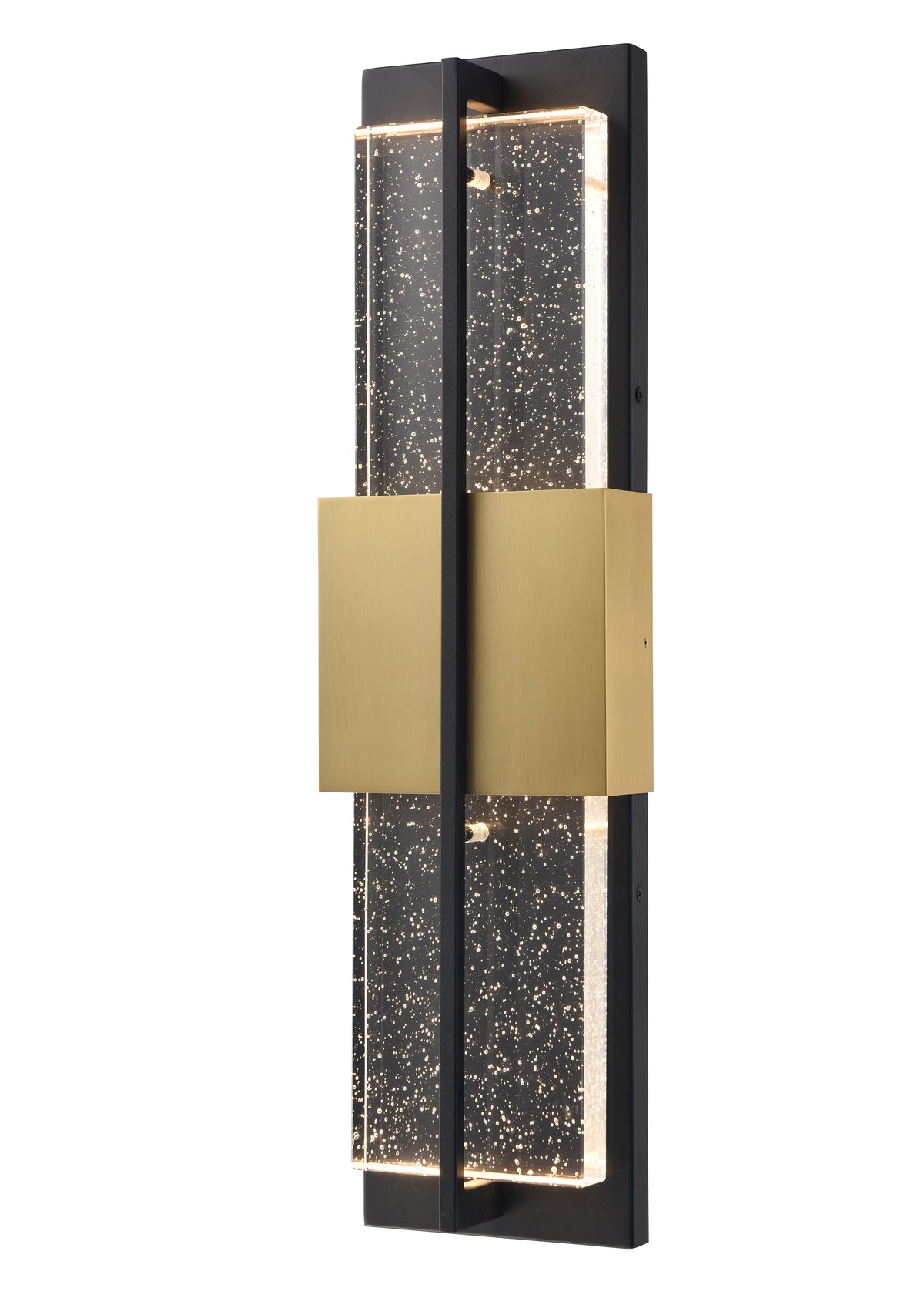 Arabela Technica golden & satin black outdoor wall sconce 65041