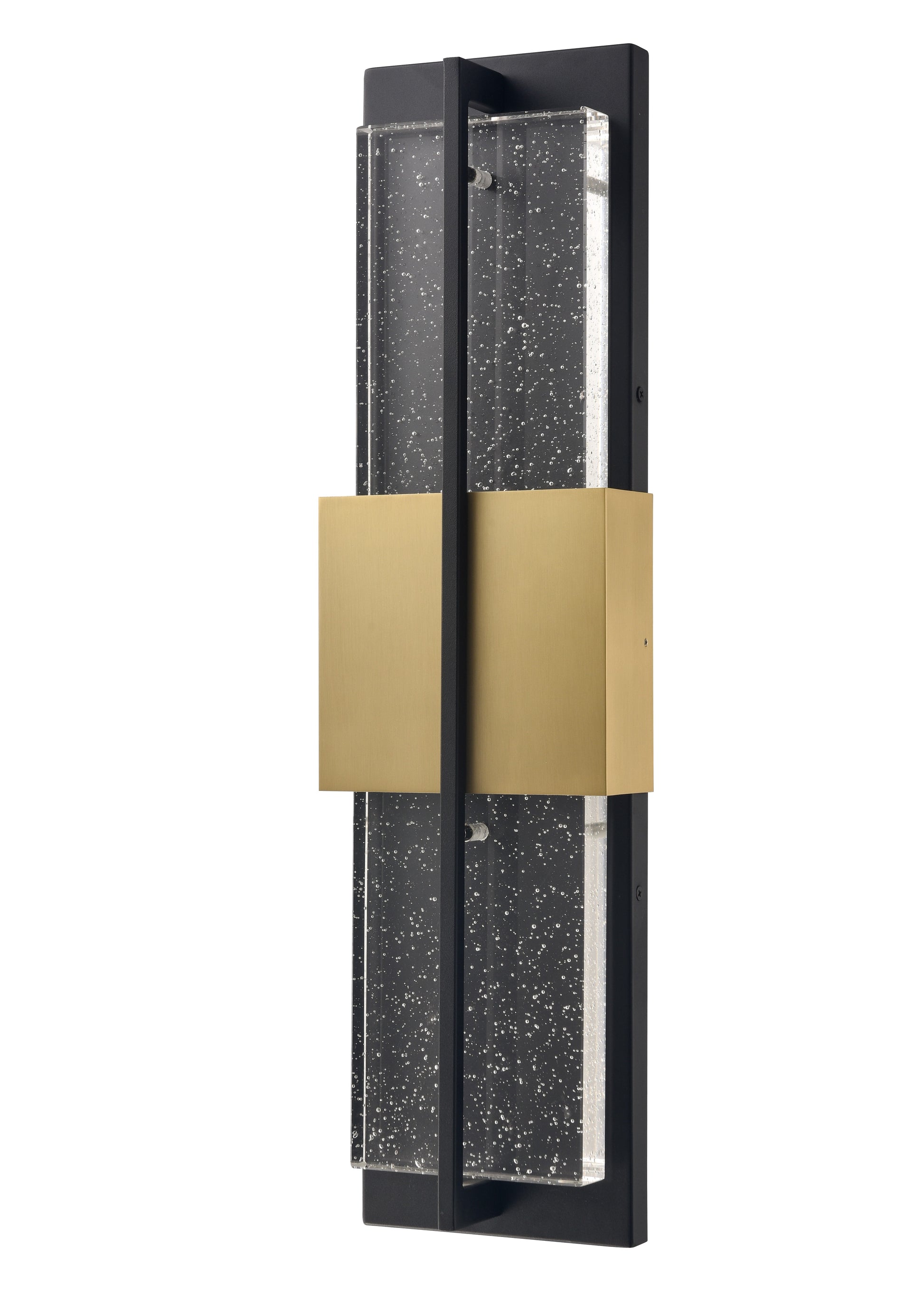 Arabela Technica golden & satin black outdoor wall sconce 65041 view 3