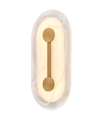 Arabela Zubris antique brass outdoor wall sconce 65050