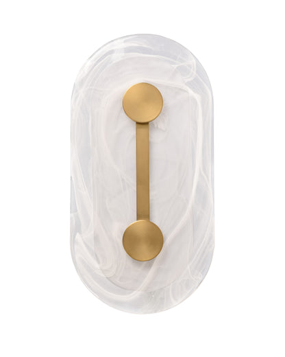 Arabela Zubris antique brass outdoor wall sconce 65050 view 3