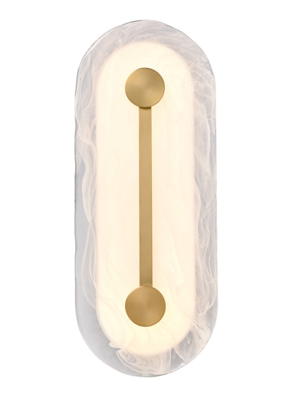 Arabela Zubris antique brass outdoor wall sconce 65051 view 2