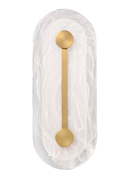 Arabela Zubris antique brass outdoor wall sconce 65051 view 3