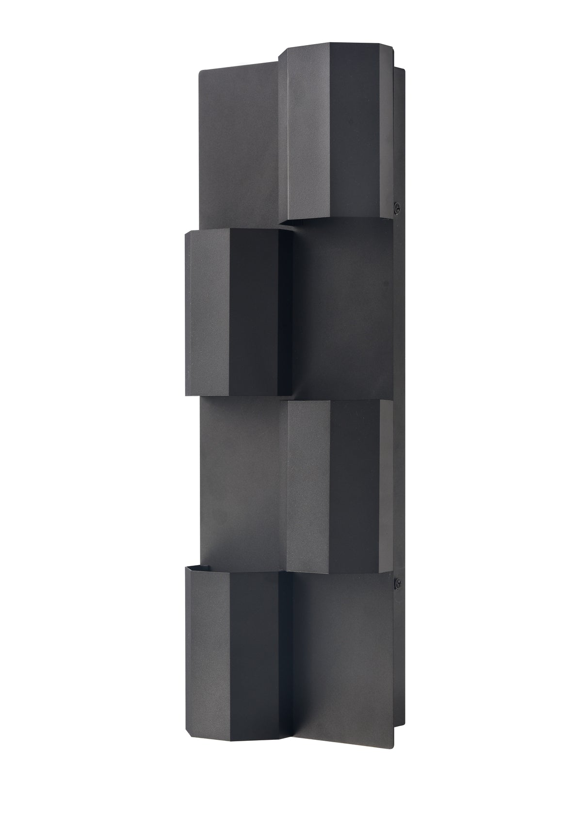 Arabela Skyline satin black outdoor wall sconce 65060 view 3