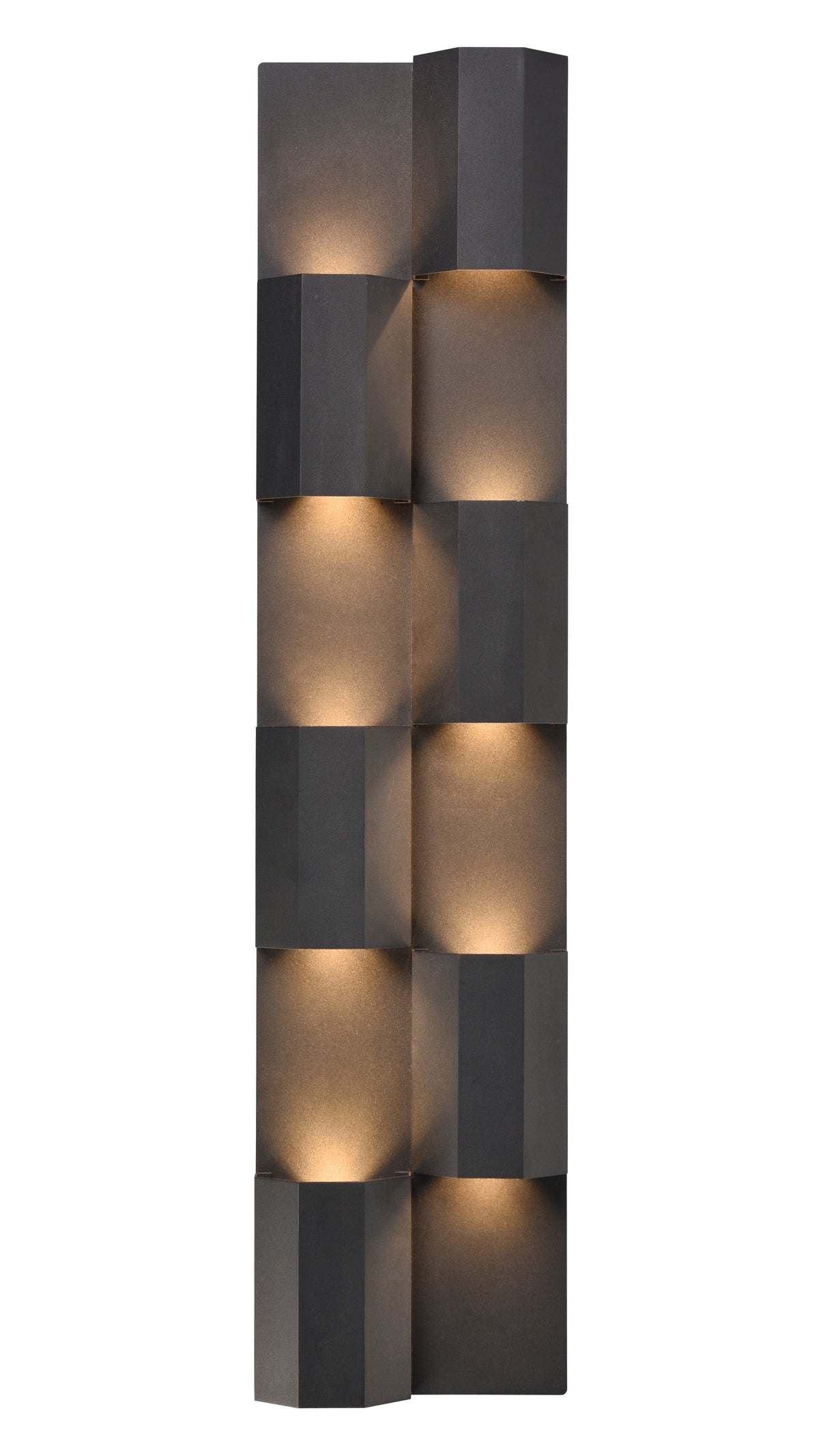 Arabela Skyline satin black outdoor wall sconce 65061 view 2