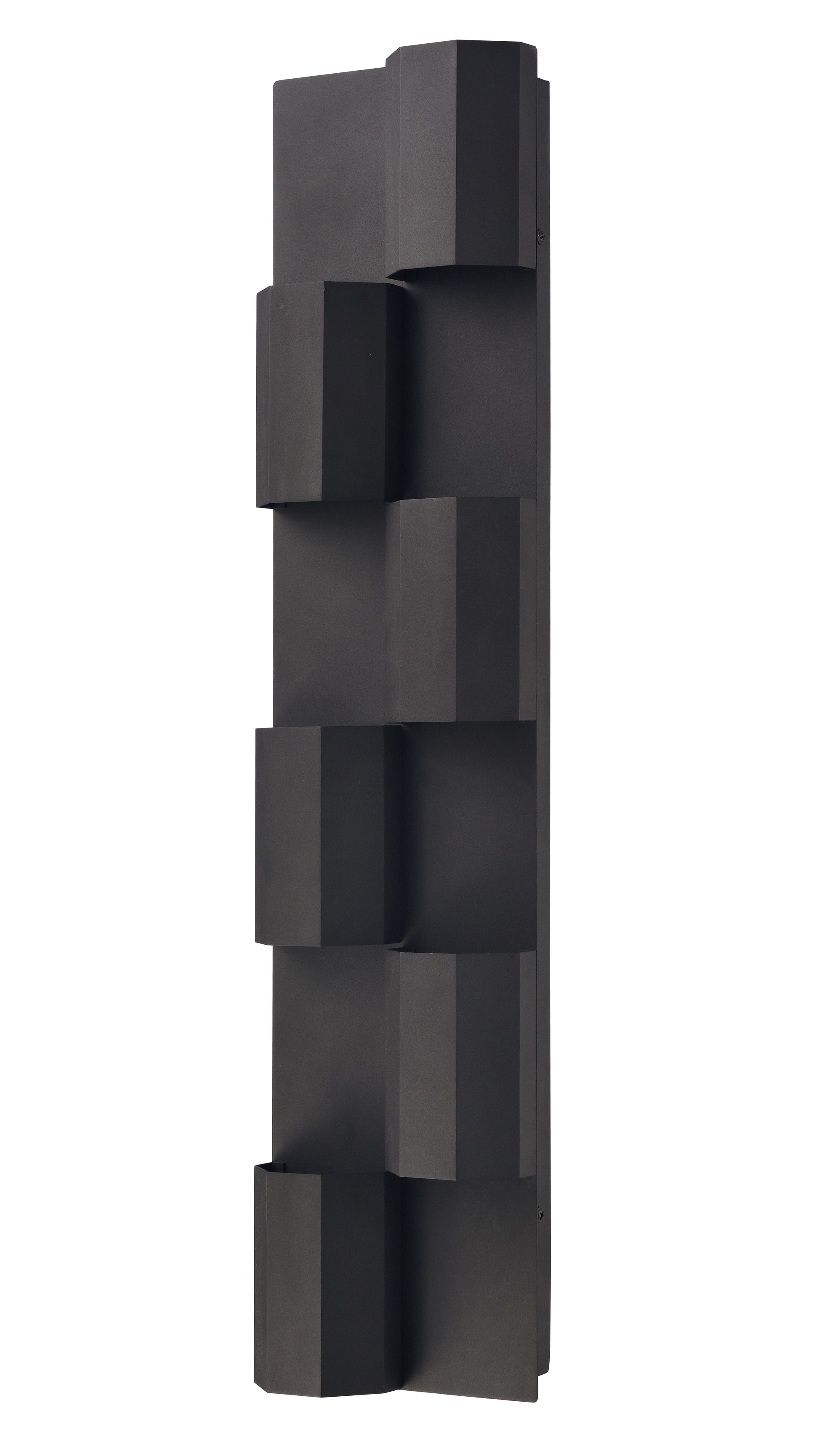 Arabela Skyline satin black outdoor wall sconce 65061 view 3