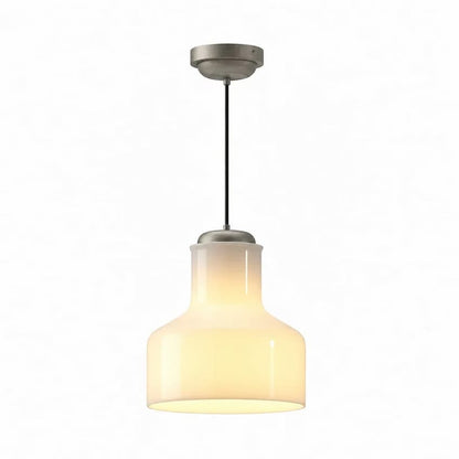 Alora Mood PD540411BNGO Westlake 11-Inch 1-Light Pendant in Brushed Nickel Finish with Glass Shade