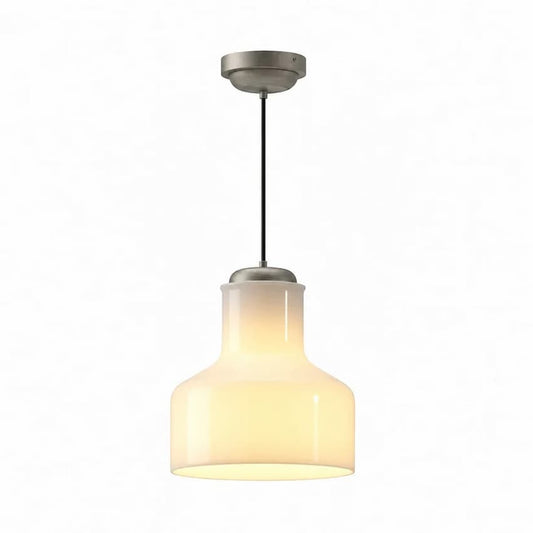 Alora Mood PD540411BNGO Westlake 11-Inch 1-Light Pendant in Brushed Nickel Finish with Glass Shade