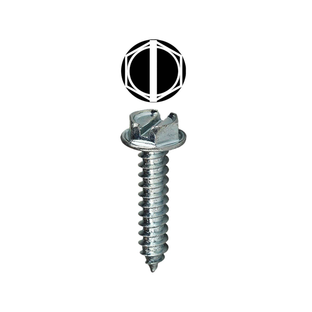 Dottie 6HX Dottie #6 Assorted Hex Head/Slotted Sheet Metal Screw Kit 6HX