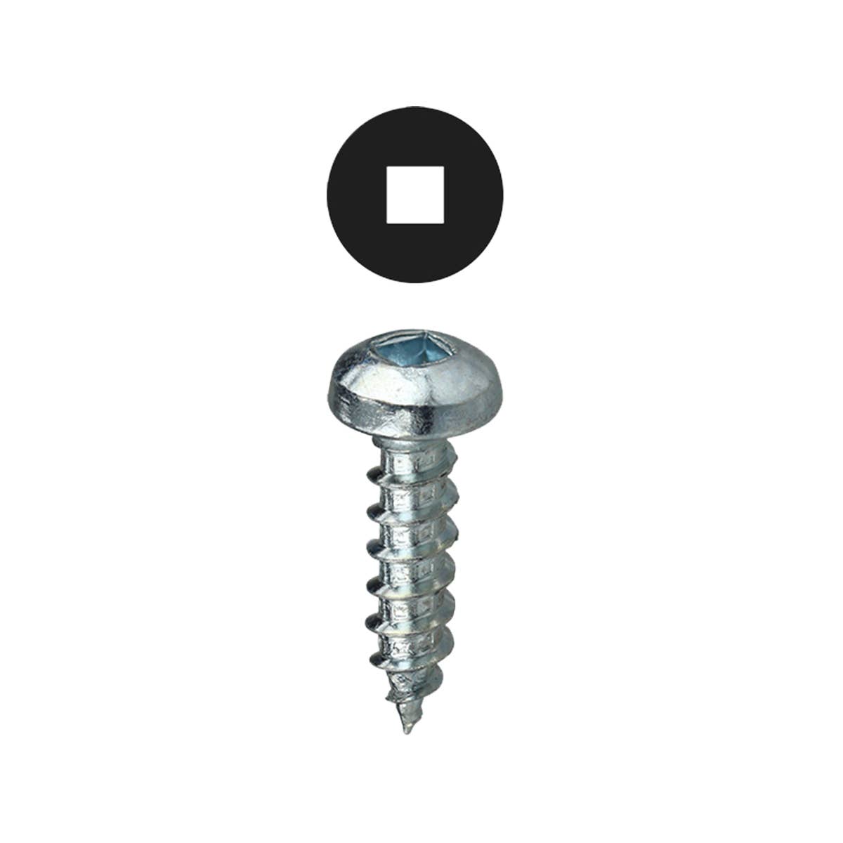 Dottie 6TR Dottie #6 Assorted Square Drive Pan Head Sheet Metal Screw Kit 6TR