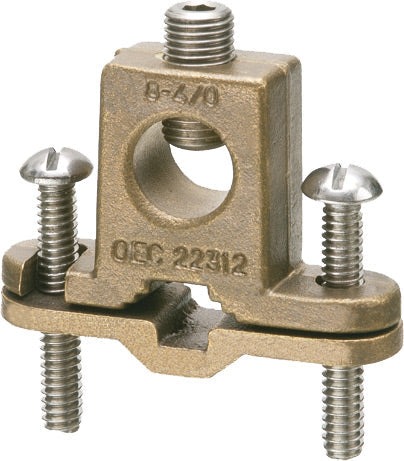 Arlington Industries 718DB 1/2 in stainless steel ground rod clamp