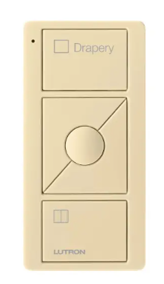Lutron Pico wireless remote in Ivory