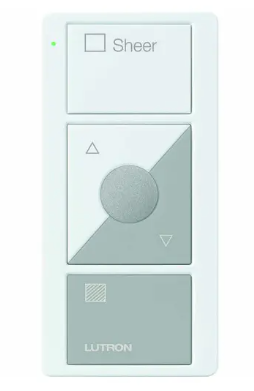 Lutron Pico wireless remote in White/Gray