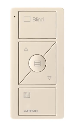Lutron Pico wireless remote in Light Almond