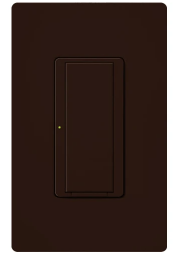 Lutron Maestro switch in Brown