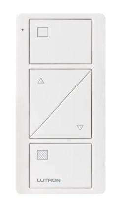 Lutron Pico wireless remote in Snow White