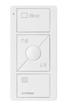 Lutron Pico wireless remote in Snow White