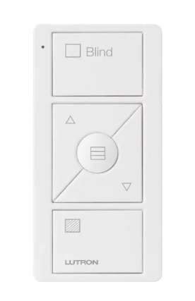 Lutron Pico wireless remote in Snow White