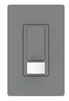 Lutron Maestro vacancy sensor switch in Gray
