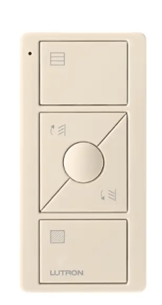 Lutron Pico wireless remote in Light Almond