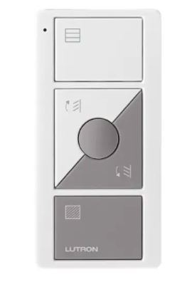 Lutron Pico wireless remote in White/Gray