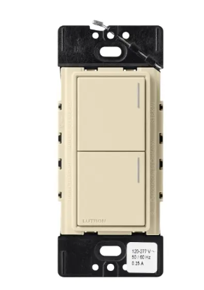 Lutron Sunnata Sunnata 2-button keypad in Sand