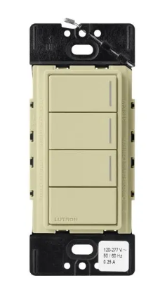 Lutron Sunnata Sunnata 3-button keypad in Sage