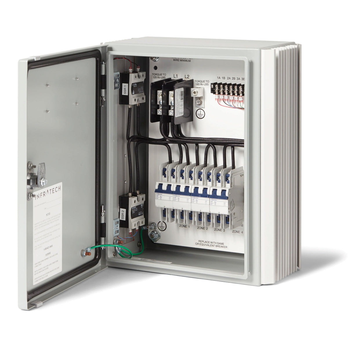 Infratech 4 Relay Home Management Panel Heater Control