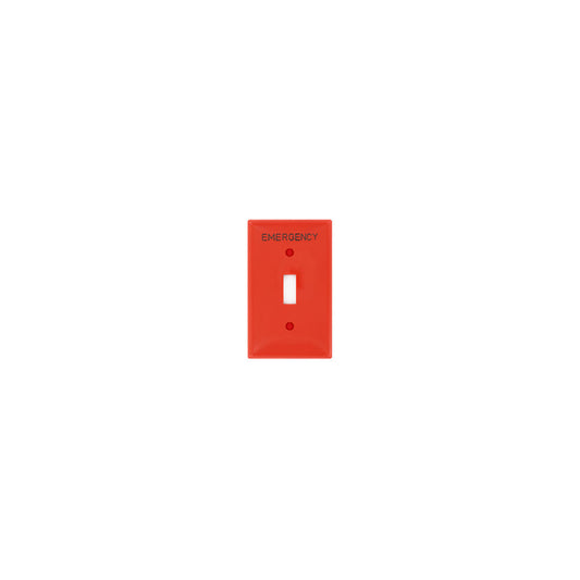 Leviton 80701-RE Wallplate