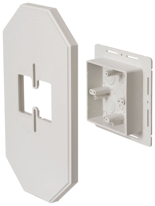 Arlington Industries 8091FDBL 13-1/2 in uv-rated plastic siding mounting kit