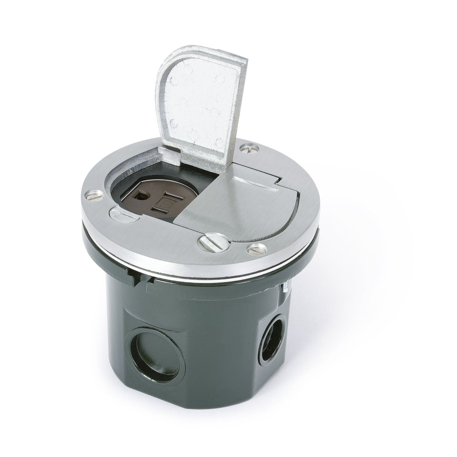 Lew Electric 812-DA-DFP-A Aluminum floor box