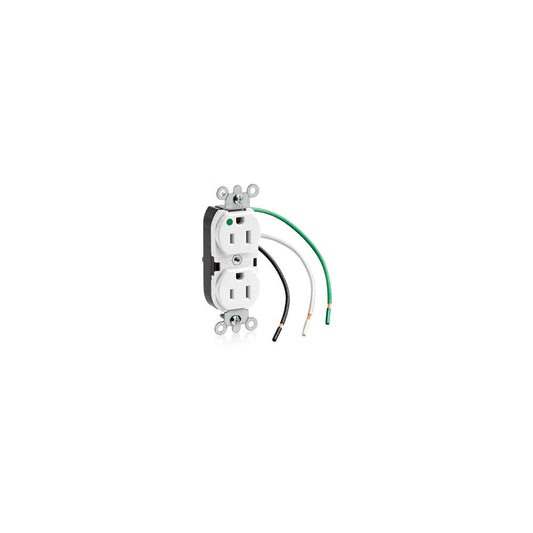 Leviton 8200-LW Receptacle