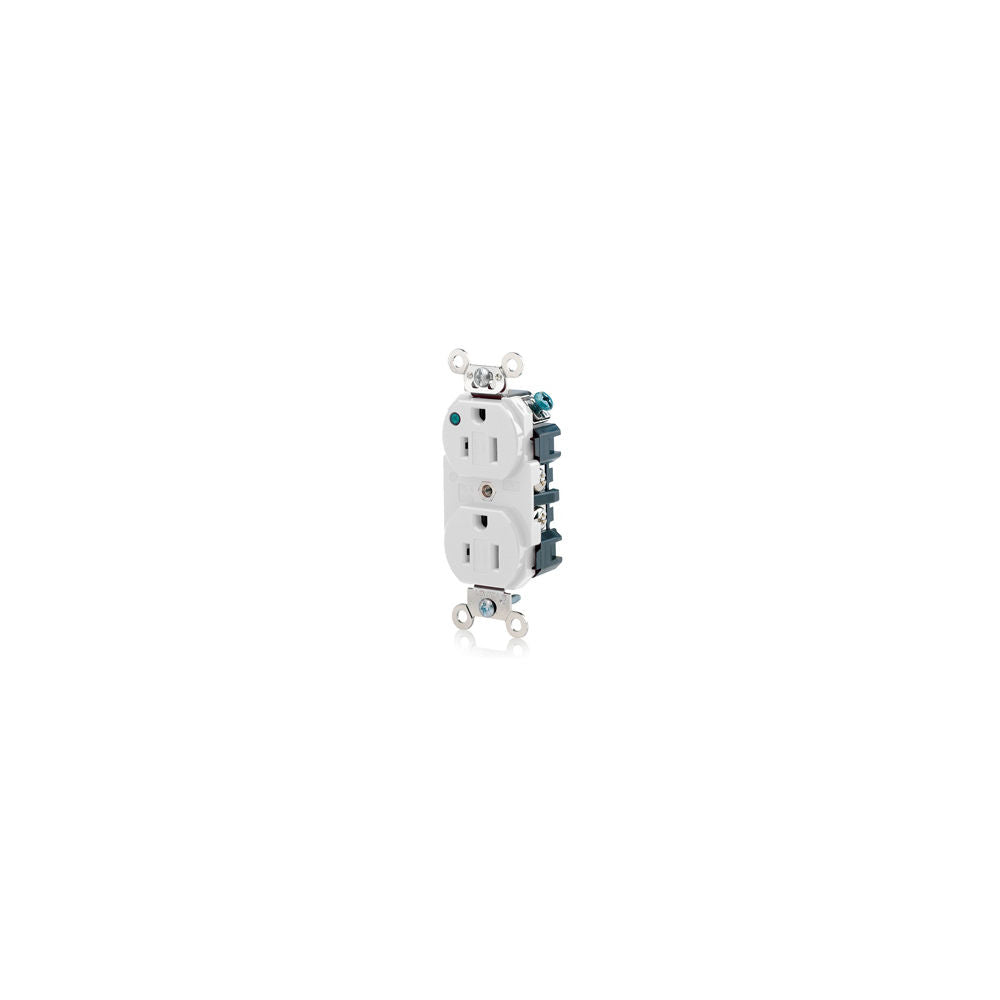 Leviton 8200-PLW Receptacle