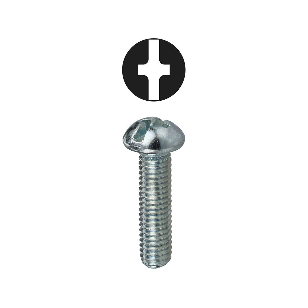 Dottie 832PS Dottie #8-32 Assorted Phillips/Slotted Round Head Machine Screw Kit 832PS