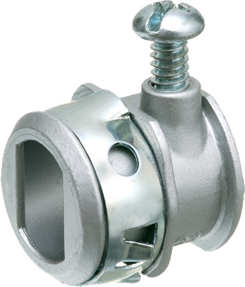 Arlington Industries 845ST 3/8 in die-cast zinc cable connector