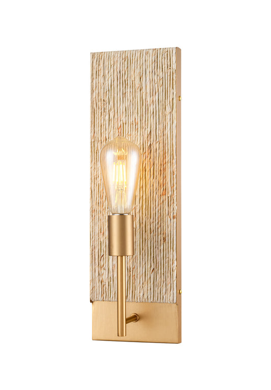 Arabela Copa satin brass wall sconce 85114-1