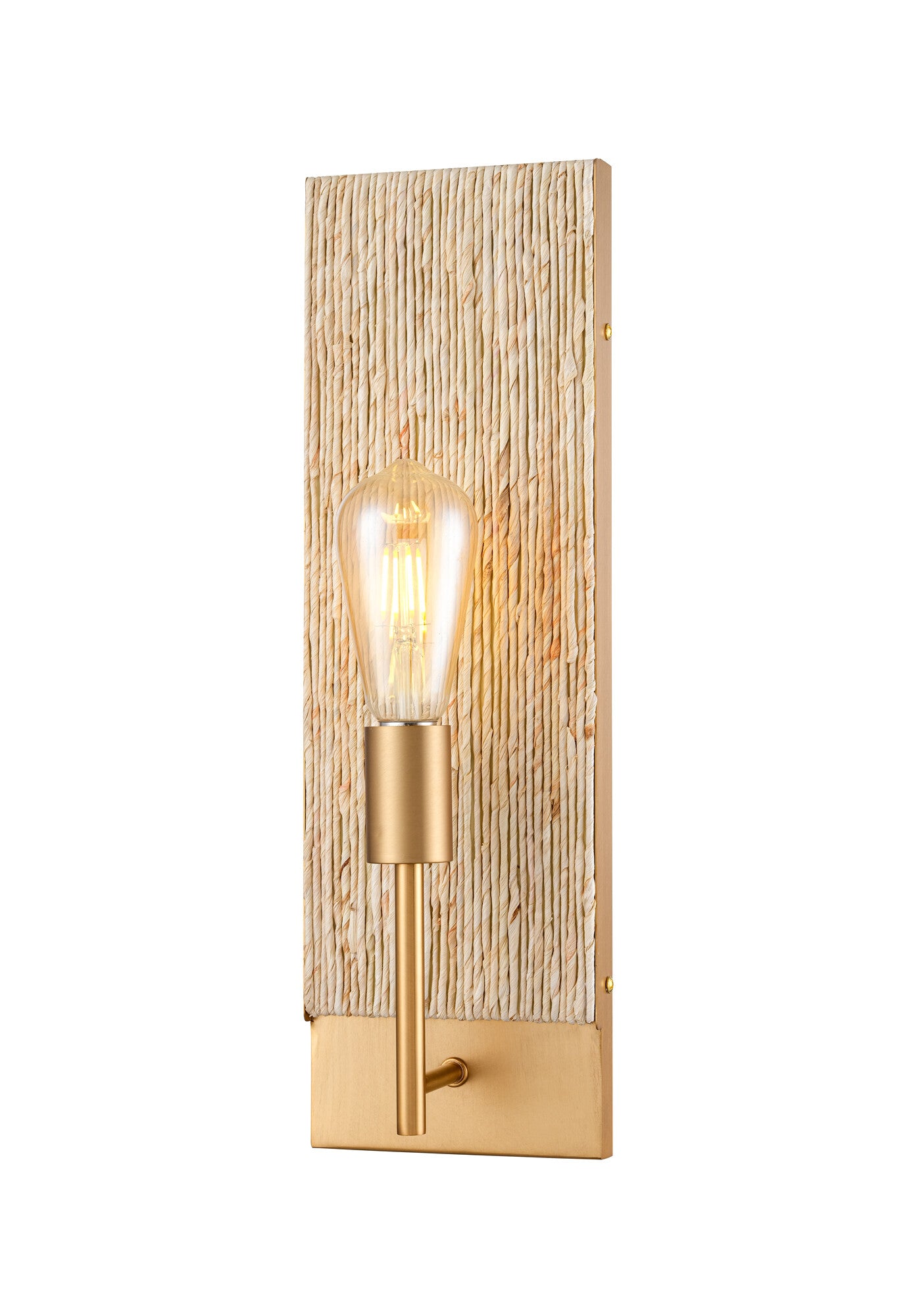 Arabela Copa satin brass wall sconce 85114-1