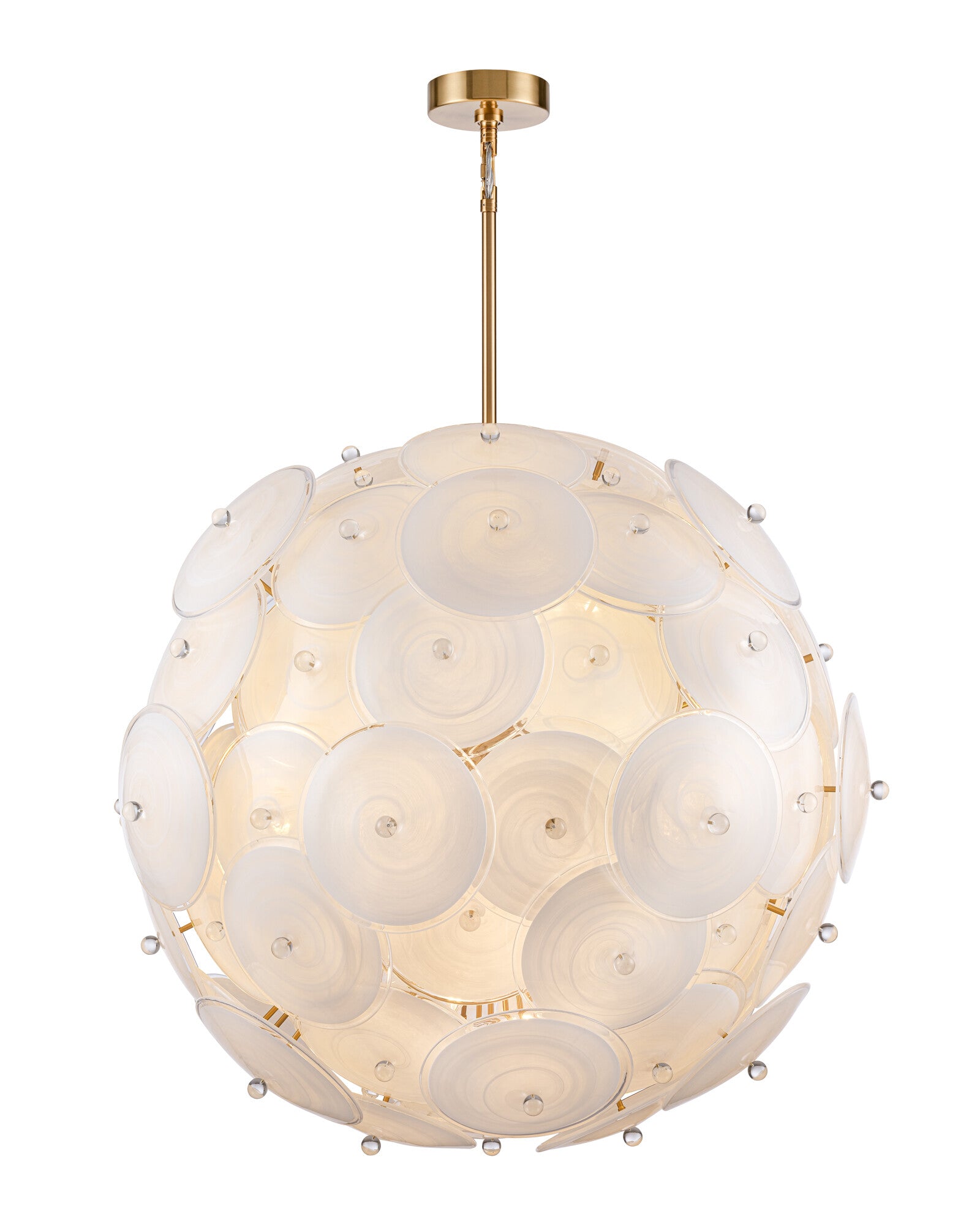 Arabela Tallulah lacquered gold pendant 85121-24