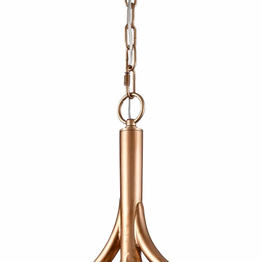 Arabela 85182-9 37-inch chandelier with Antique Gold Leaf finish, clear glass sculptures and artistic asymmetrical design