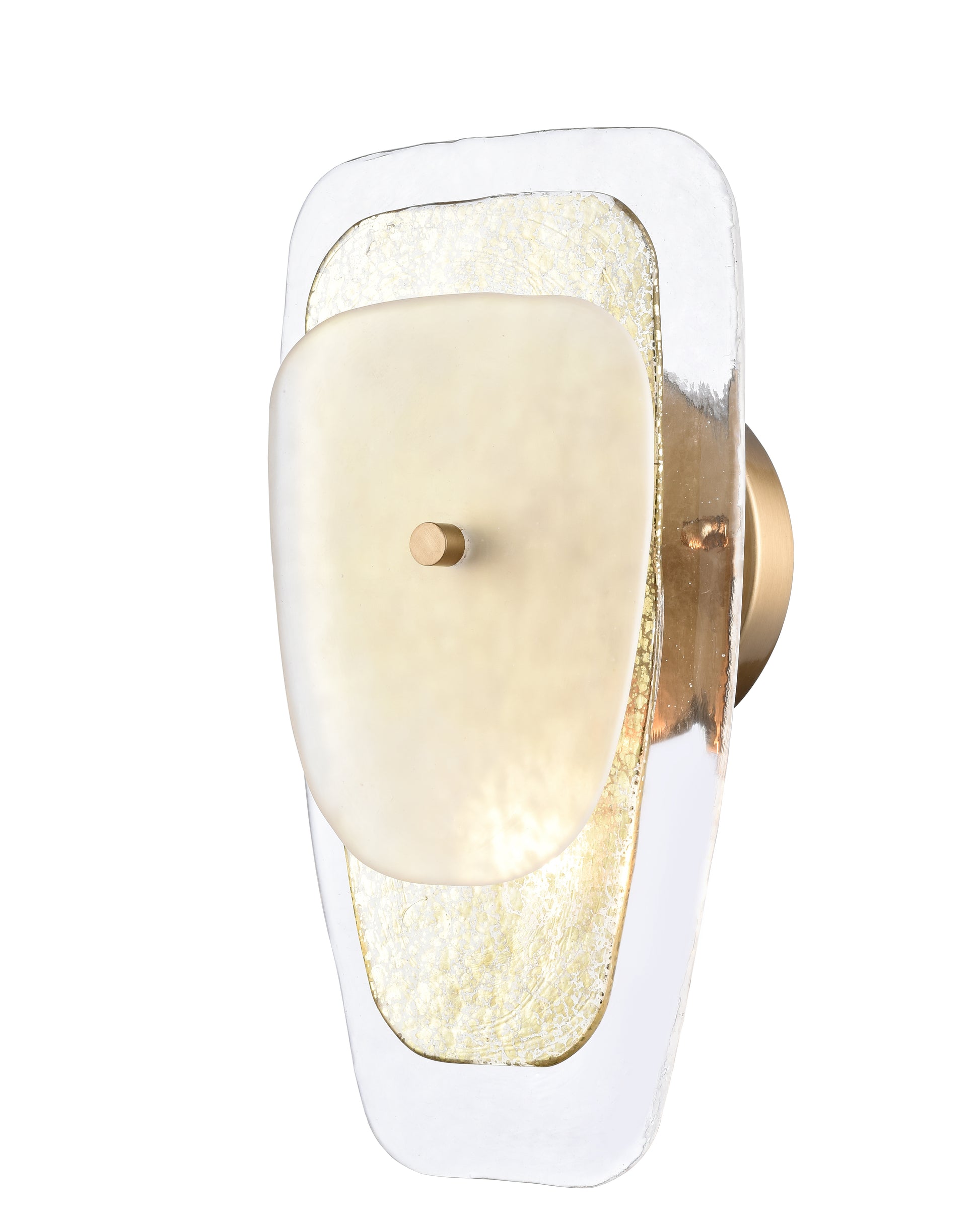 Arabela Strata lacquered gold wall sconce 85204-1