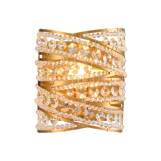 Arabela Anastasia lacquered gold wall sconce 85238-1