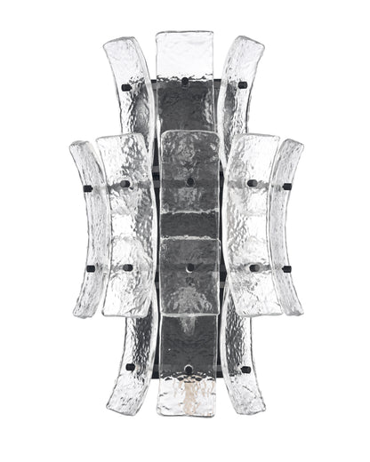 Arabela Sophie matte black wall sconce 85256-4 view 2