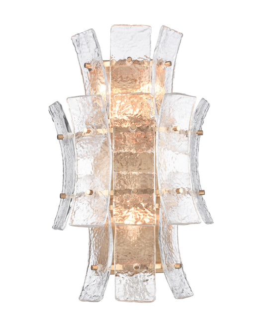 Arabela Sophie lacquered gold wall sconce 85356-4