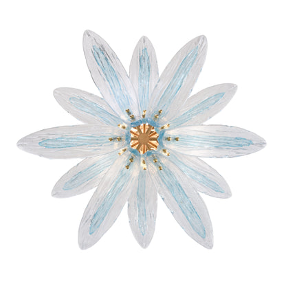 Arabela Fiore antique gold leaf pendant 85391-6 view 5