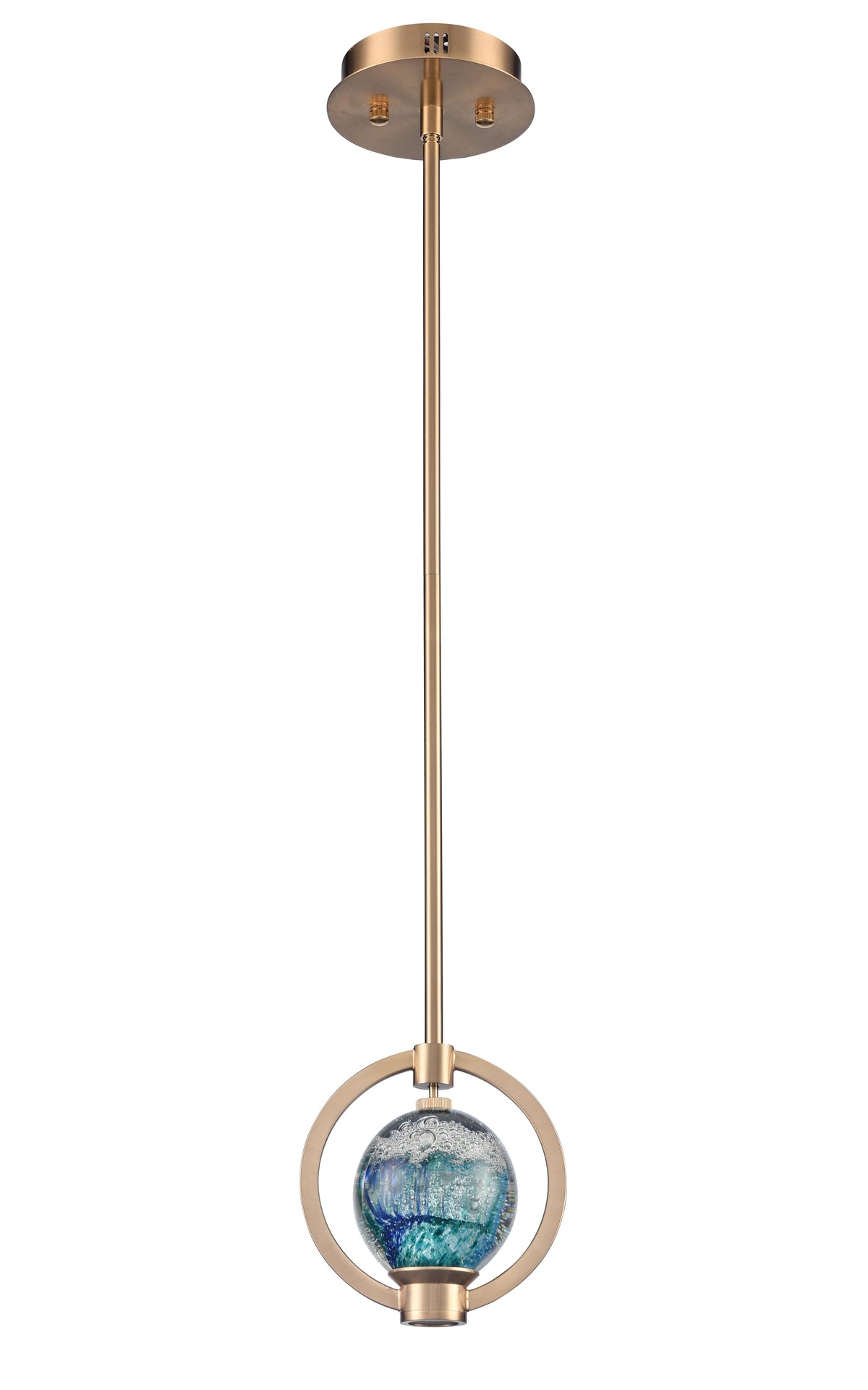 Arabela Utopia lacquered gold pendant 85406-1 view 2