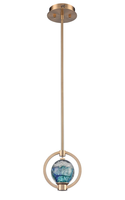 Arabela Utopia lacquered gold pendant 85406-1 view 2