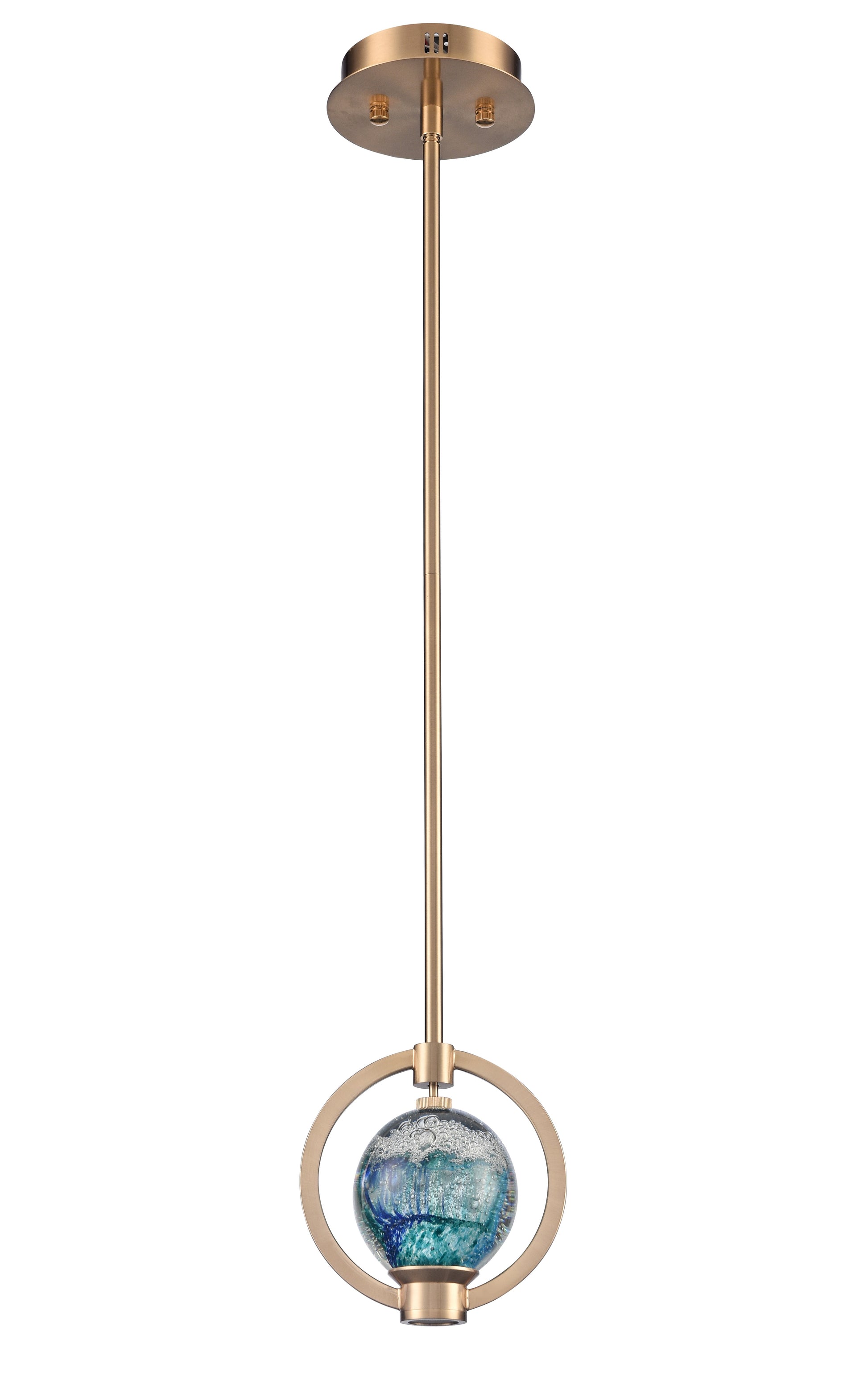 Arabela Utopia lacquered gold pendant 85406-1 view 2
