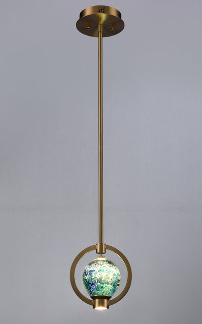 Arabela Utopia lacquered gold pendant 85406-1 view 3