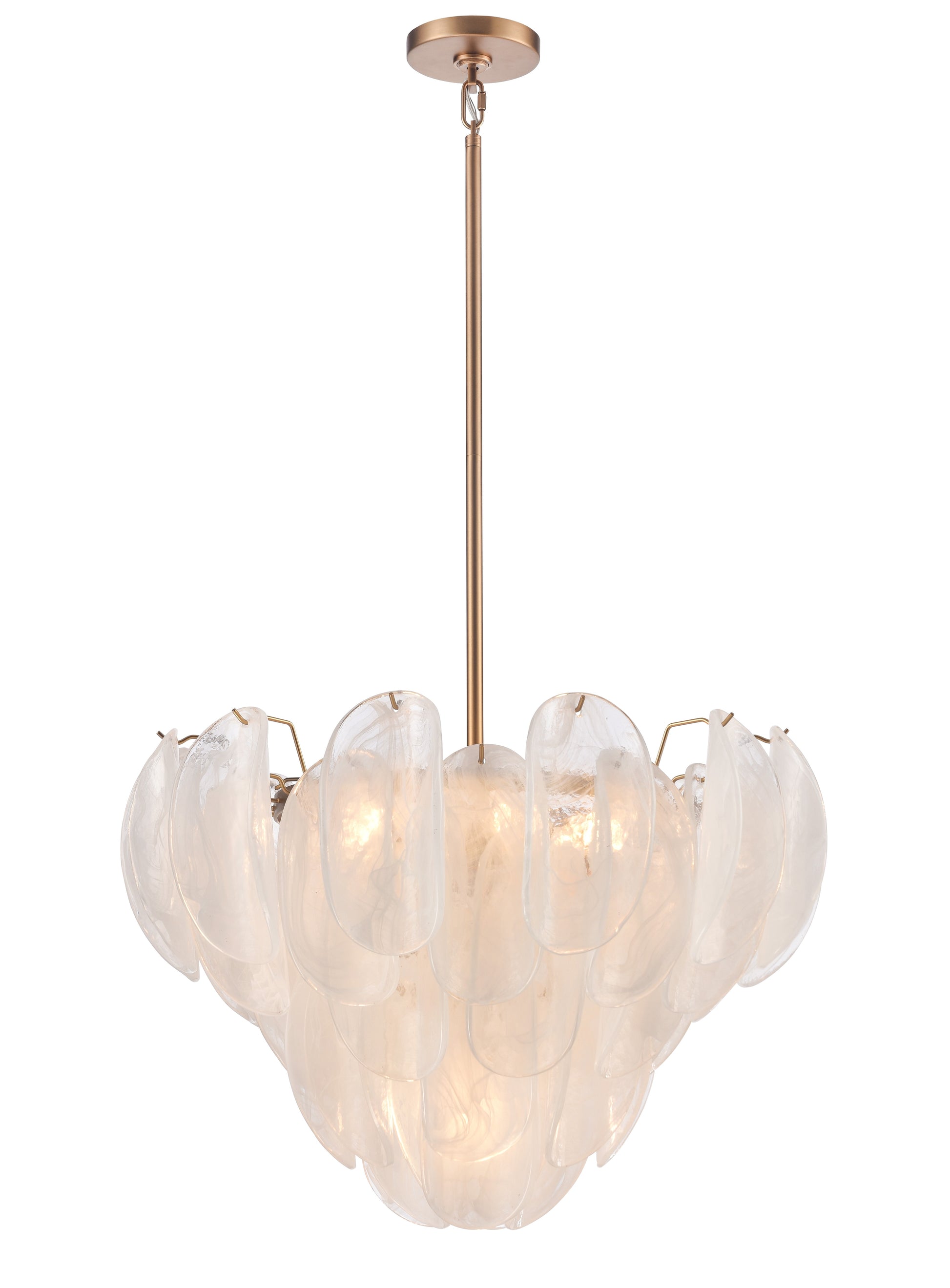 Arabela Chateau satin brass pendant 85410-7